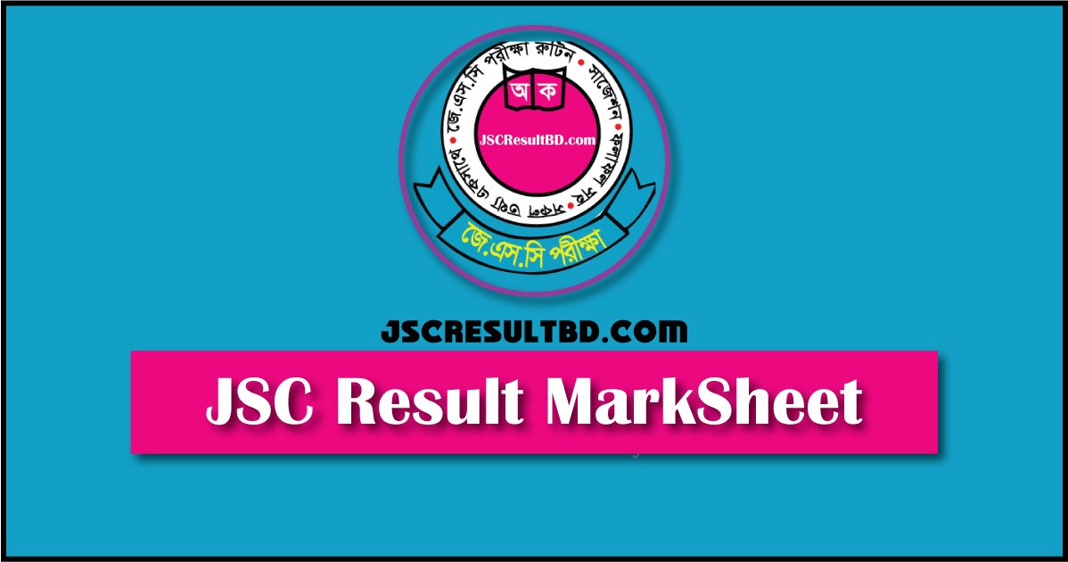 JSC Result 2018 MarkSheet