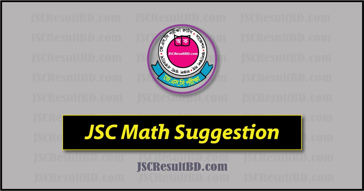 JSC Math Suggestion 2019