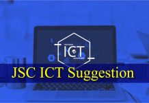 JSC ICT Suggestion