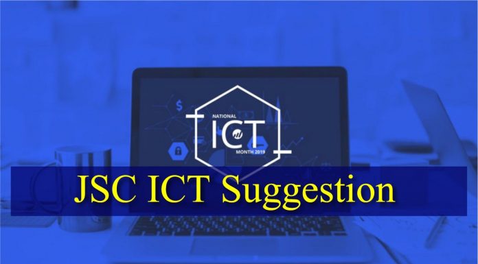 JSC ICT Suggestion